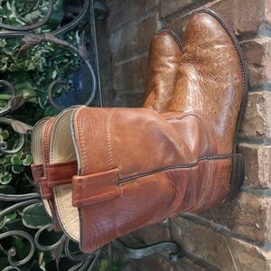 Men's Brown Leather Boots